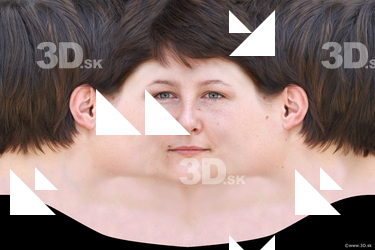 Female head texture