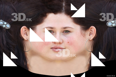 Female head texture