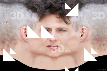 Female head texture