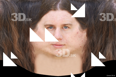 Male head texture