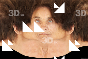 Female head texture