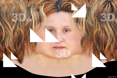 Female head texture