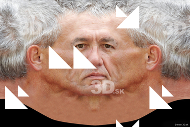 Male head texture