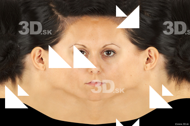 Female head texture