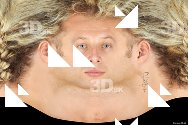 Female head texture