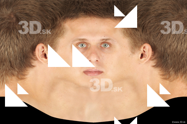 Male head texture