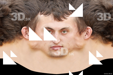 Male head texture