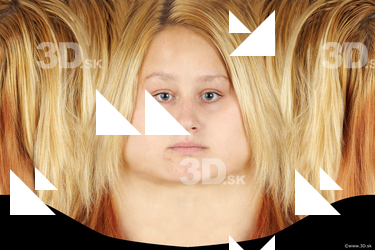 Female head texture