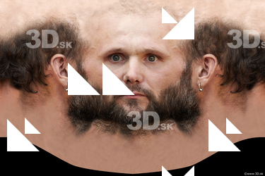 Male head texture