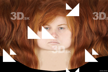 Female head texture