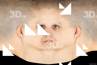 Female head texture