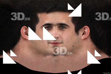Male head texture