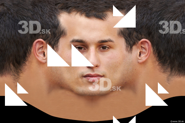 Male head texture