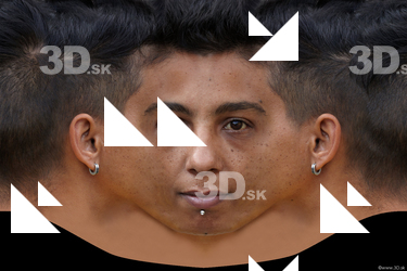 Female head texture
