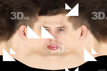 Male head texture