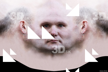 Male head texture