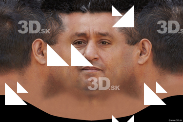 Male head texture