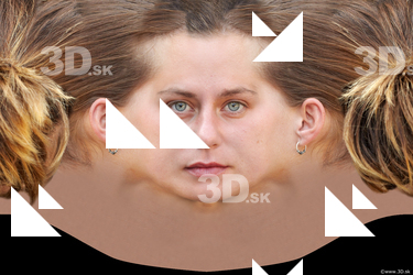 Female head texture