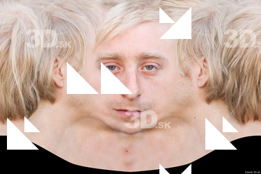 Male head texture