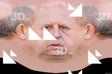 Male head texture