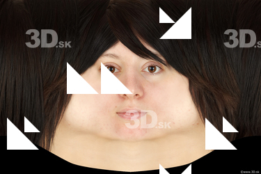 Female head texture