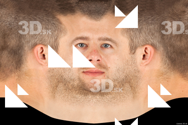 Male head texture