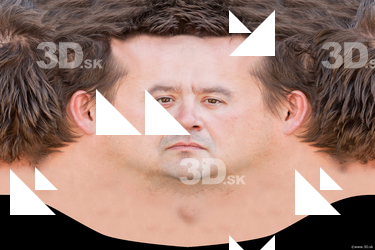 Male head texture