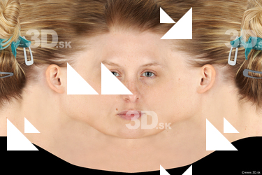Female head texture