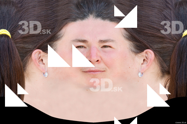 Female head texture