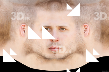 Male head texture