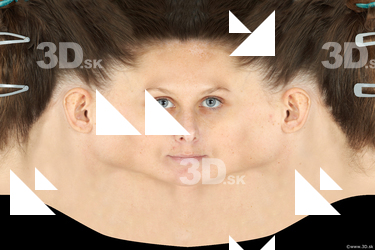 Female head texture