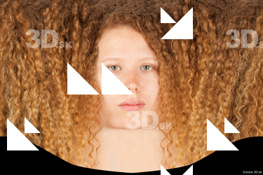 Female head texture
