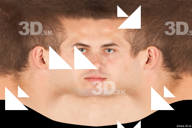 Male head texture