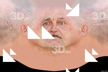 Male head texture
