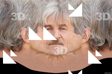 Male head texture