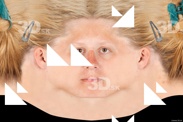 Female head texture