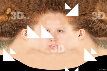 Female head texture
