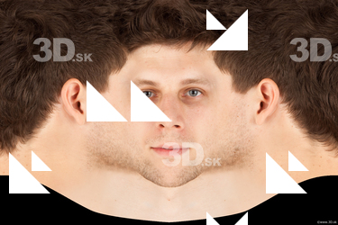 Male head texture