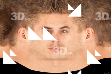 Male head texture