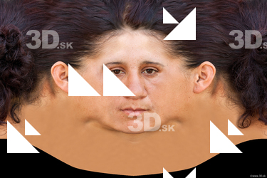 Female head texture
