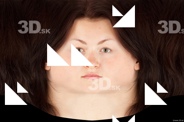 Female head texture