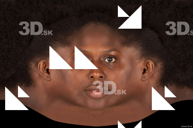 Female head texture