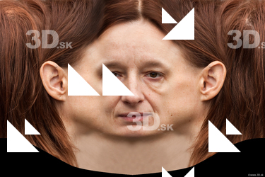Female head texture