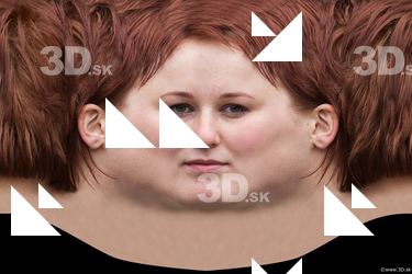 Female head texture