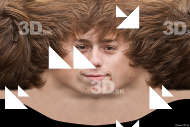 Male head texture