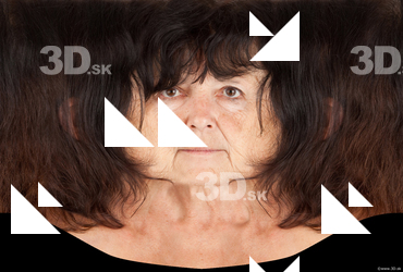 Female head texture