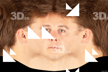 Male head texture