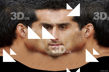 Male head texture