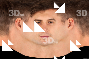 Male head texture