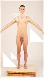Body photo textures of nude Moric